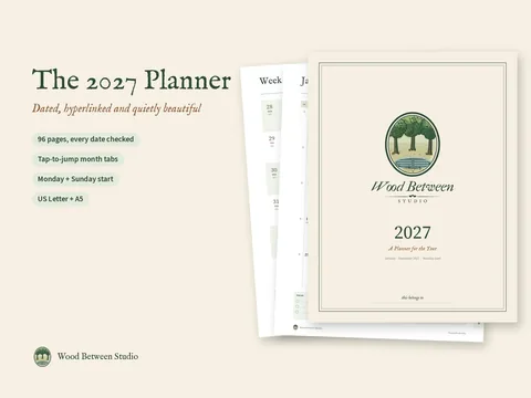 The 2027 Planner: product preview