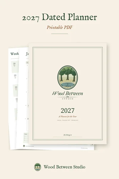 The 2027 Planner product image