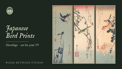 Japanese Bird Woodblock Prints for TV: preview