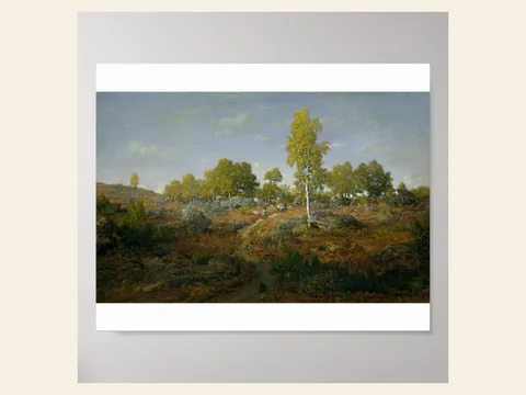 An Early Summer Morning in the Forest by Théodore Rousseau: preview